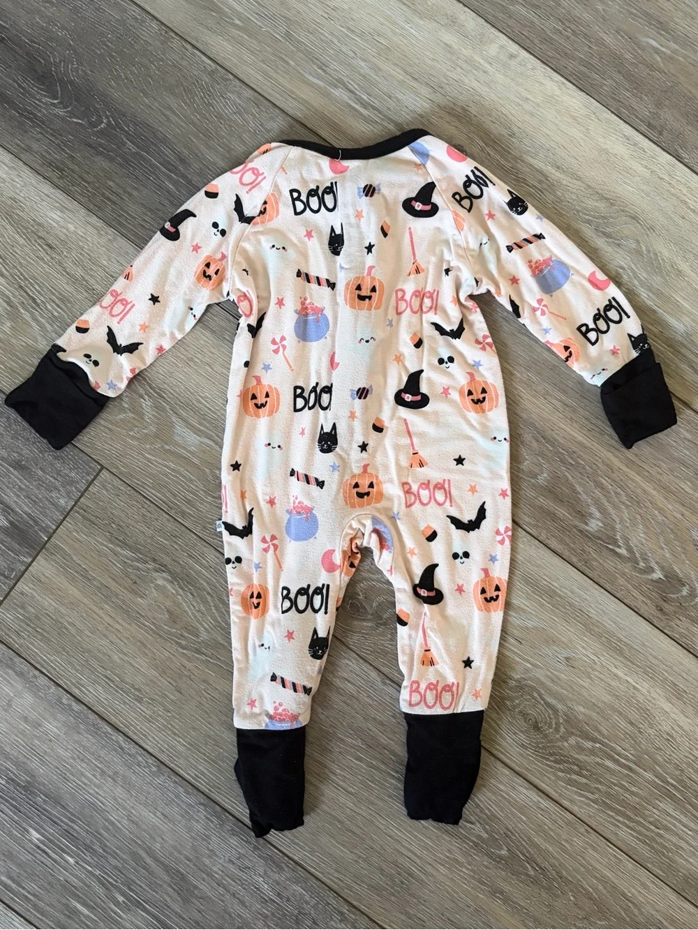 Emerson And Friends Bamboo Halloween Convertible Baby Pajamas